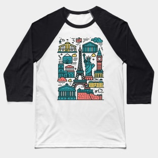 TRAVEL AND TOURISM Baseball T-Shirt